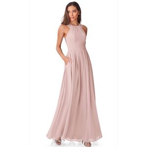 Azazie Bridesmaid Dress - Colleen, Dusty Rose